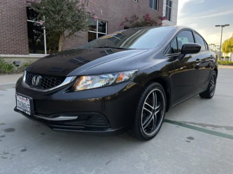 Brown 2014 Honda Civic LX for sale in Anaheim, CA