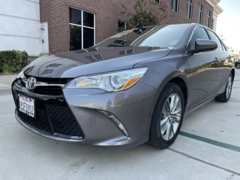 Gray 2016 Toyota Camry SE for sale in Anaheim, CA