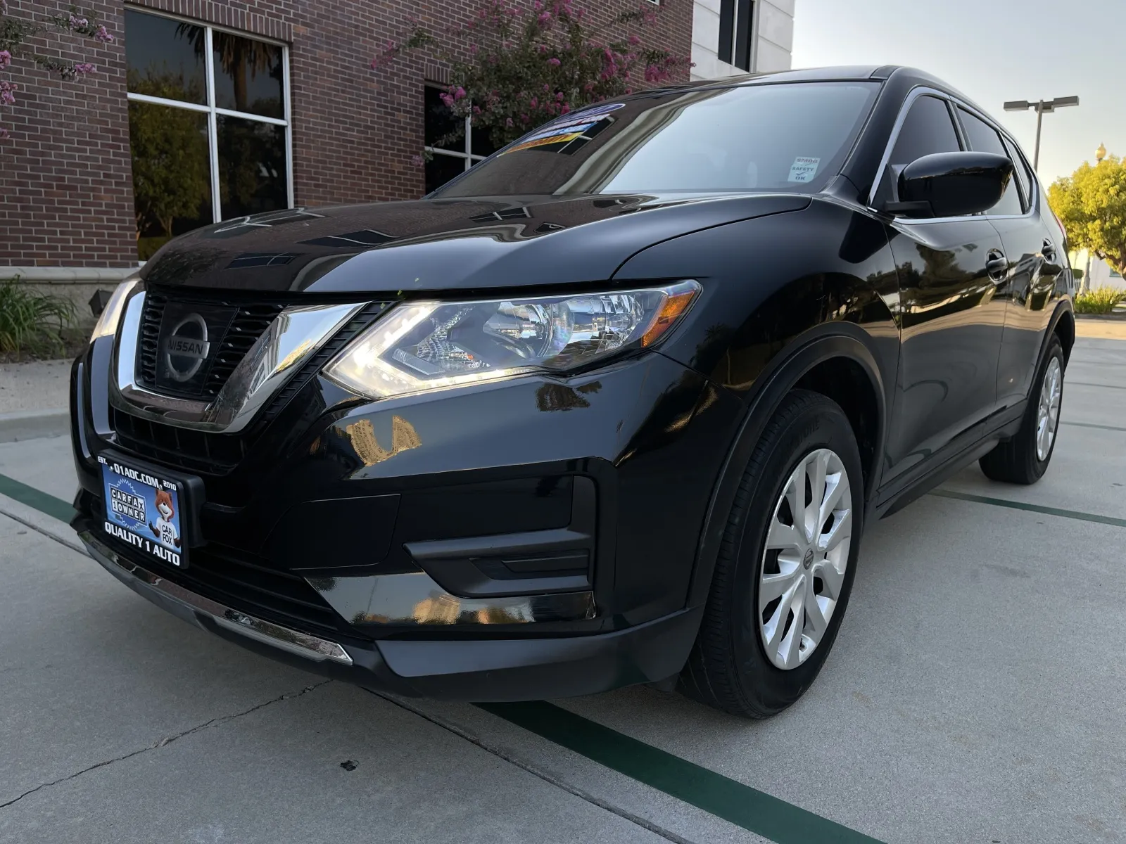 Black 2017 Nissan Rogue S for sale in Anaheim, CA