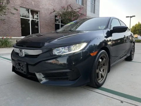 Blue 2016 Honda Civic LX for sale in Anaheim, CA
