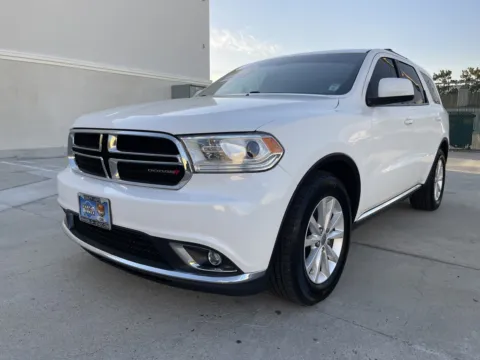 White 2015 Dodge Durango SXT RWD for sale in Anaheim, CA