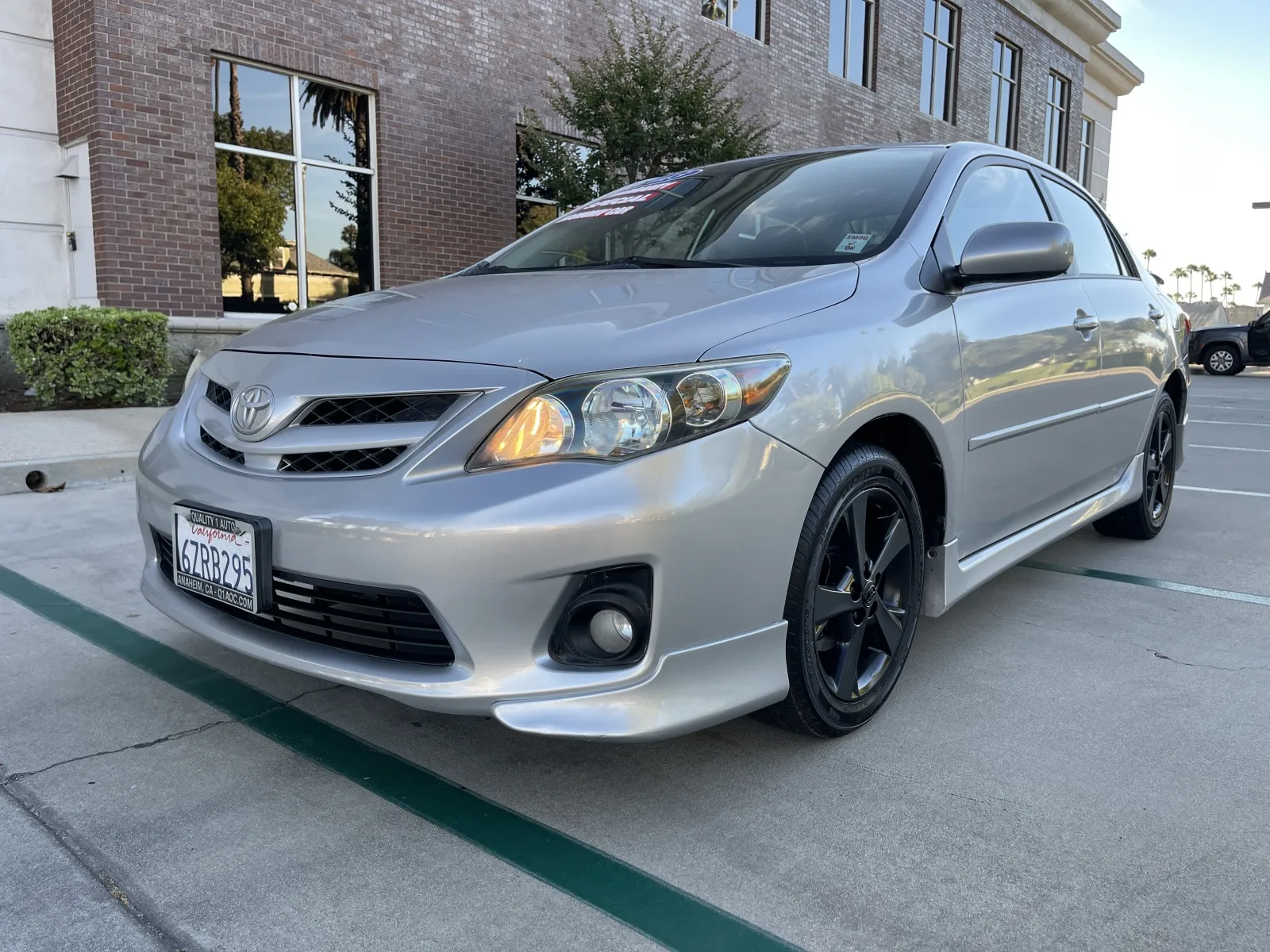 Silver 2013 Toyota Corolla S for sale in Anaheim, CA