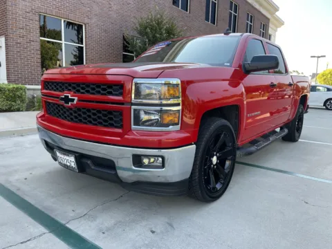 Red 2015 Chevrolet Silverado 1500 LT Crew Cab RWD for sale in Anaheim, CA
