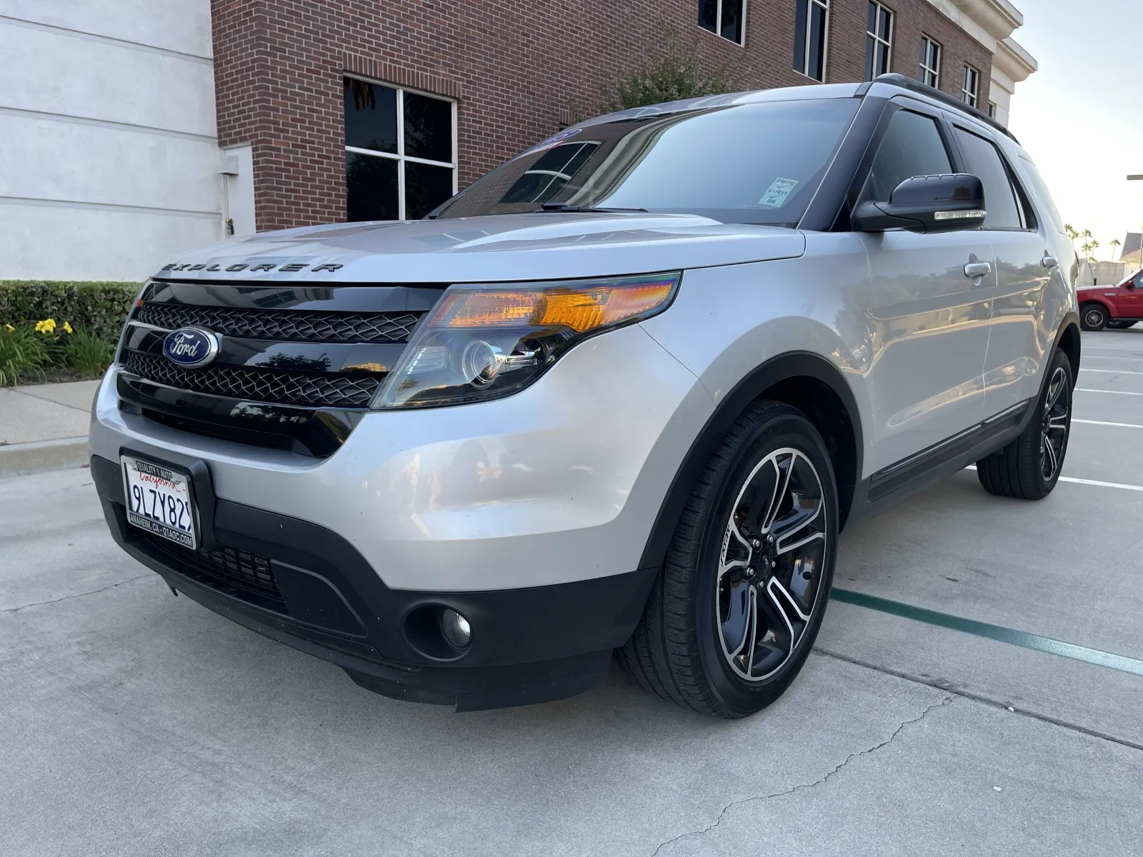 Silver 2015 Ford Explorer Sport 4WD for sale in Anaheim, CA