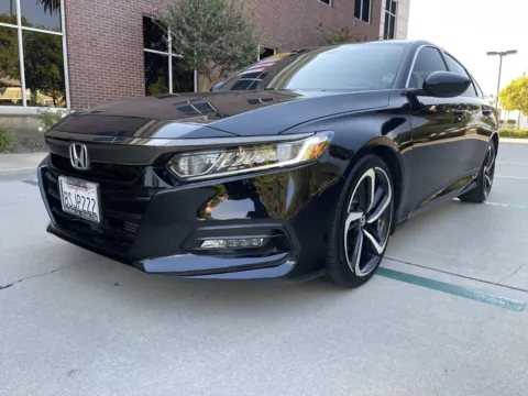 Black 2020 Honda Accord 1.5T Sport FWD for sale in Anaheim, CA