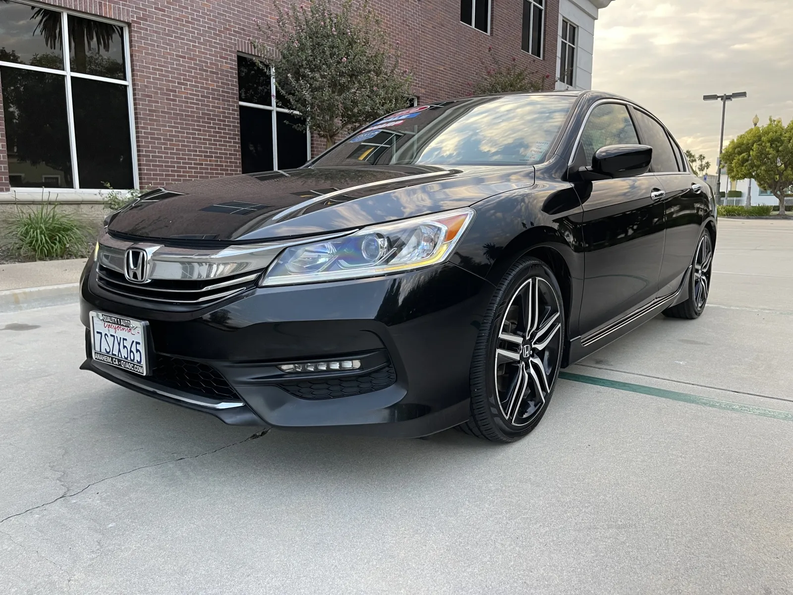 Black 2016 Honda Accord Sport for sale in Anaheim, CA