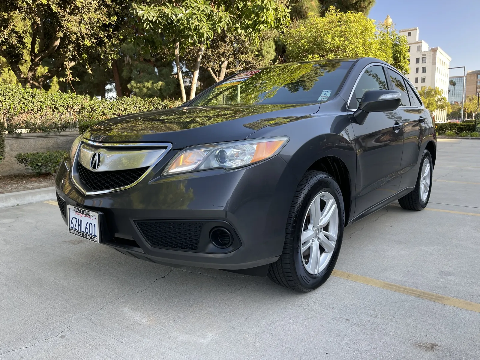 Gray 2013 Acura RDX FWD for sale in Anaheim, CA