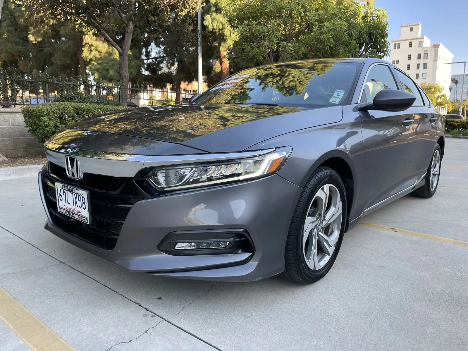 Gray 2018 Honda Accord EX for sale in Anaheim, CA