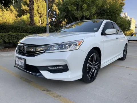 White 2017 Honda Accord Sport Special Edition for sale in Anaheim, CA