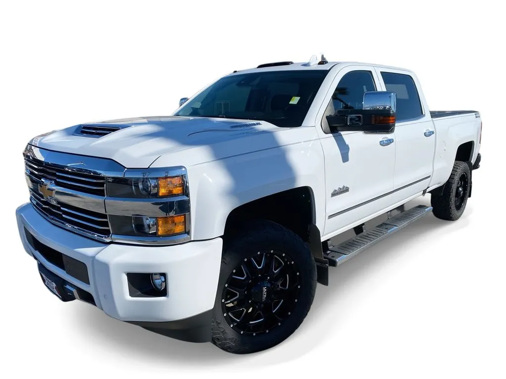 White 2017 Chevrolet Silverado High Country for sale in Indio, CA