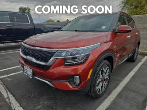 Orange 2021 Kia Seltos SX for sale in Indio, CA