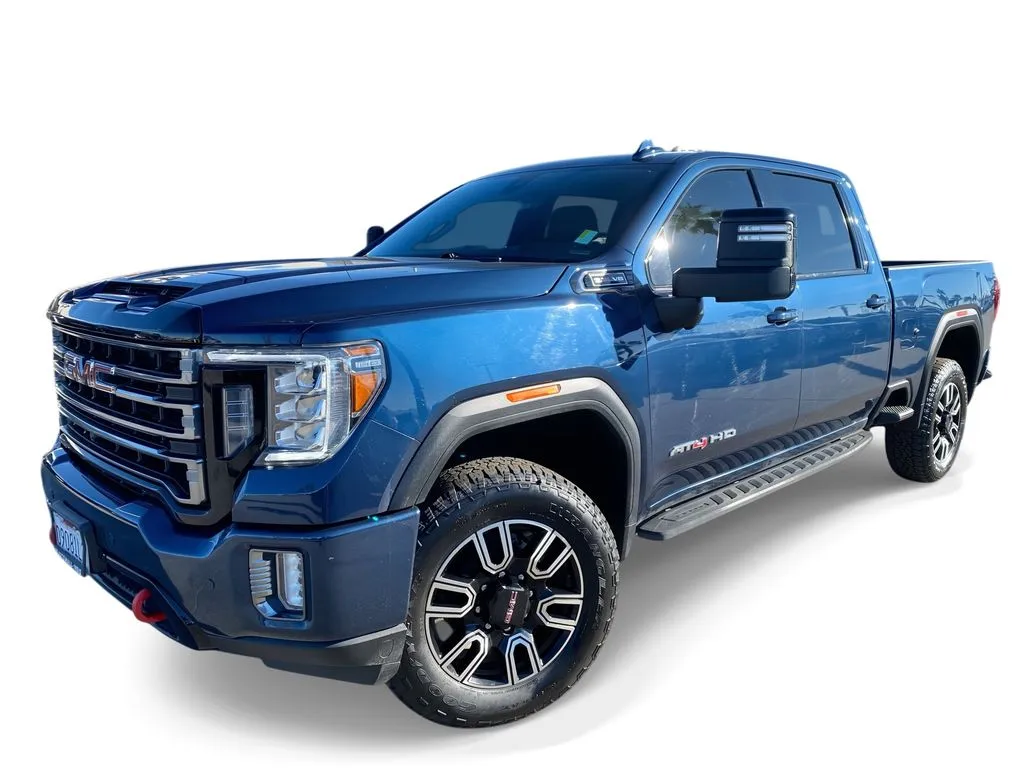 Blue 2022 GMC Sierra AT4 for sale in Indio, CA