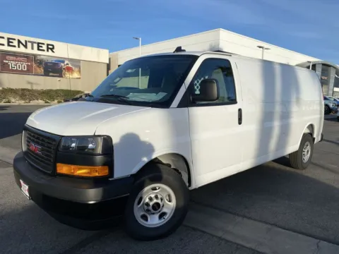 White 2025 GMC Savana Work Van for sale in Indio, CA