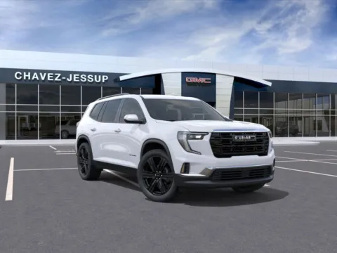 White 2026 GMC Acadia FWD Elevation for sale in Indio, CA