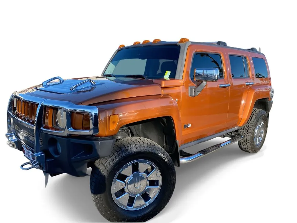 Orange 2007 Hummer H3 SUV for sale in Indio, CA