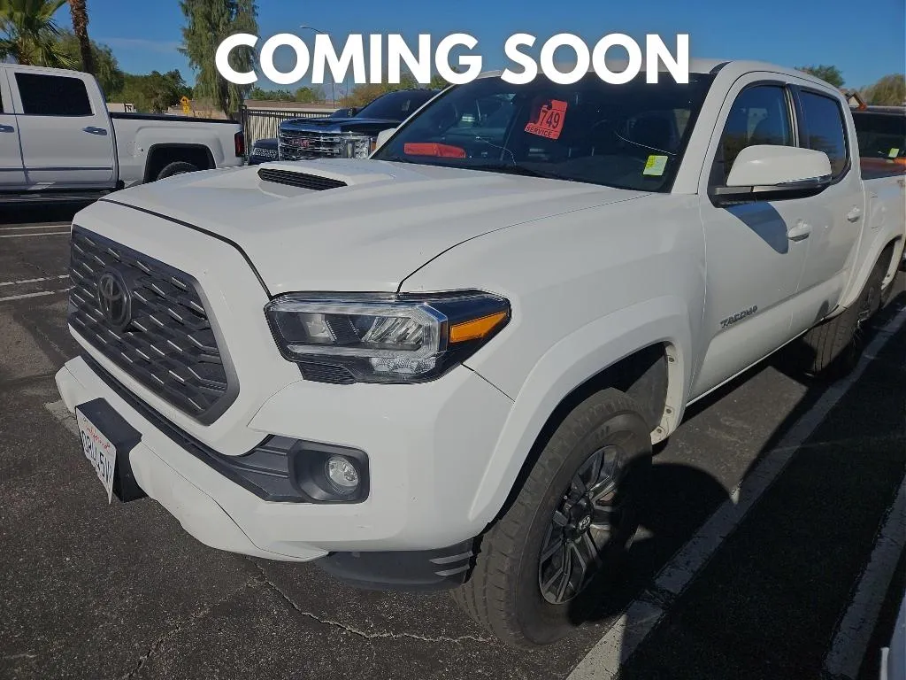 White 2022 Toyota Tacoma TRD Sport for sale in Indio, CA