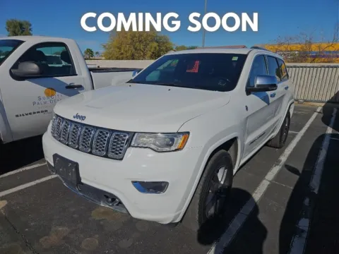 White 2021 Jeep Grand Cherokee Overland for sale in Indio, CA