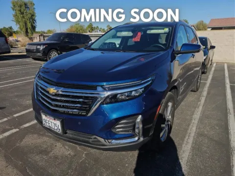 Blue 2023 Chevrolet Equinox Premier for sale in Indio, CA