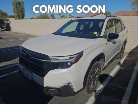 White 2025 Subaru Forester Hybrid Touring Hybrid for sale in Indio, CA