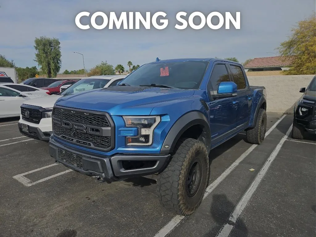 Blue 2020 Ford F-150 Raptor for sale in Indio, CA