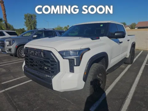 White 2024 Toyota Tundra Hybrid TRD Pro Hybrid for sale in Indio, CA