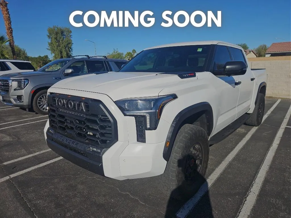White 2024 Toyota Tundra Hybrid TRD Pro Hybrid for sale in Indio, CA