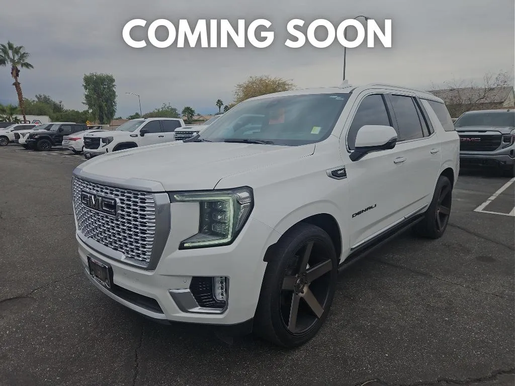 White 2021 GMC Yukon Denali for sale in Indio, CA