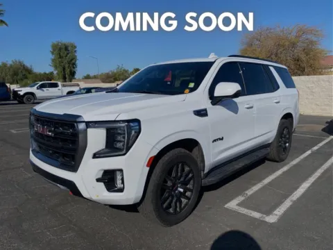 White 2021 GMC Yukon AT4 for sale in Indio, CA
