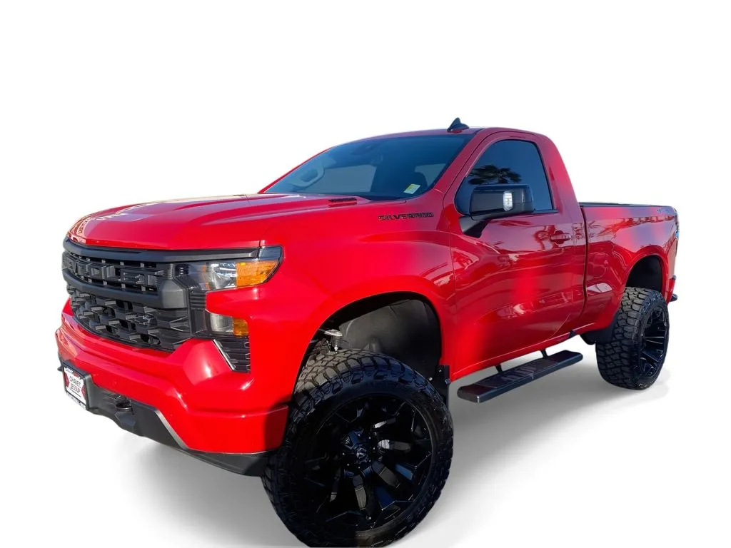 Red 2026 Chevrolet Silverado Work Truck for sale in Indio, CA