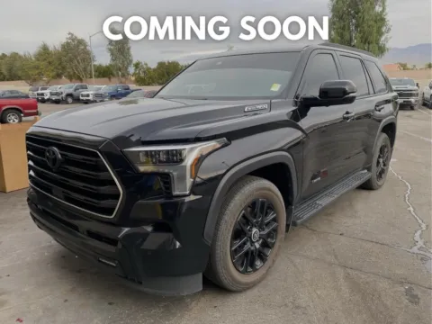 Black 2024 Toyota Sequoia Limited for sale in Indio, CA