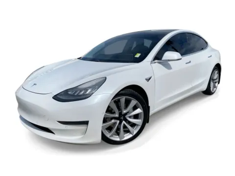 White 2019 Tesla Model 3 Long Range for sale in Indio, CA