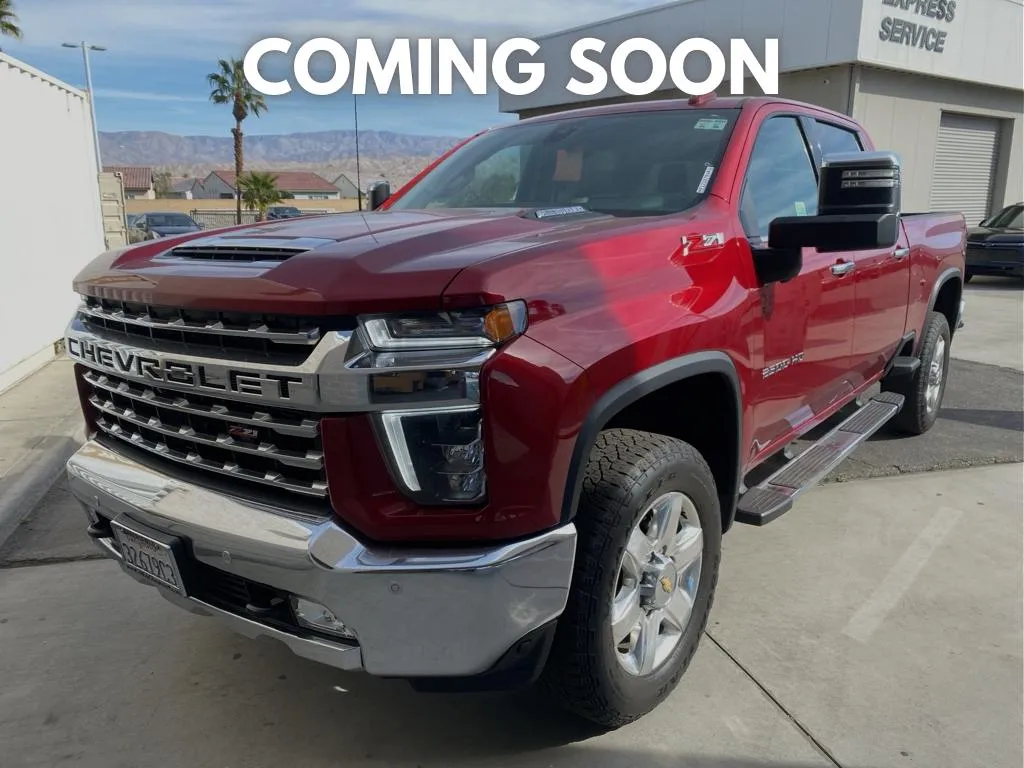 Red 2021 Chevrolet Silverado LTZ for sale in Indio, CA