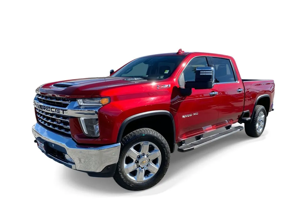 Red 2021 Chevrolet Silverado LTZ for sale in Indio, CA