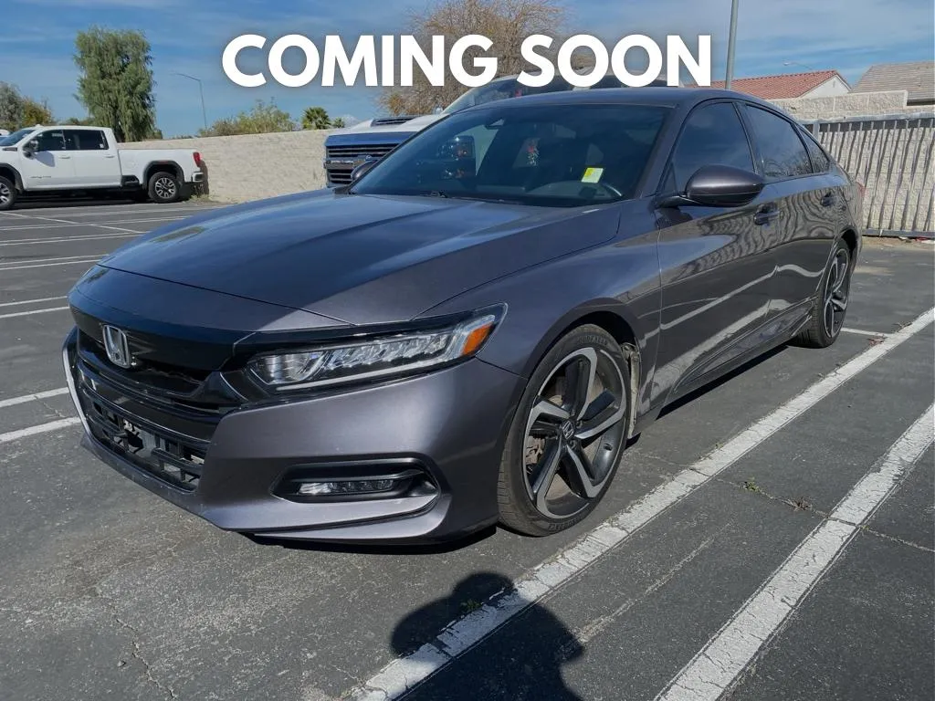 Gray 2019 Honda Accord Sport 2.0T for sale in Indio, CA