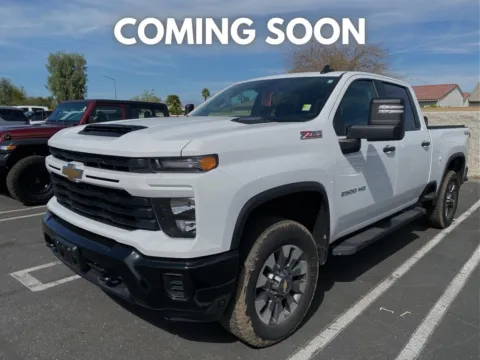 White 2024 Chevrolet Silverado Custom for sale in Indio, CA