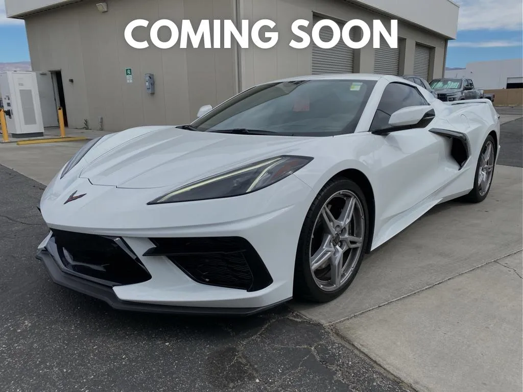 White 2021 Chevrolet Corvette 3LT for sale in Indio, CA