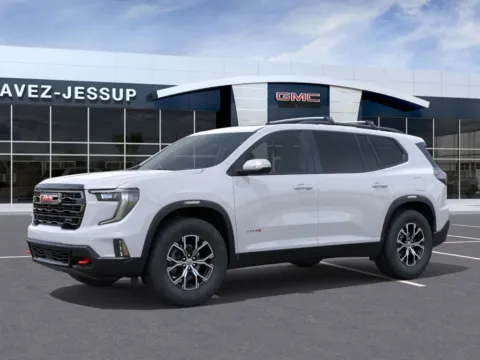 Photos of 2026 GMC Acadia AWD AT4 for sale in Indio, CA at Chavez-Jessup GMC