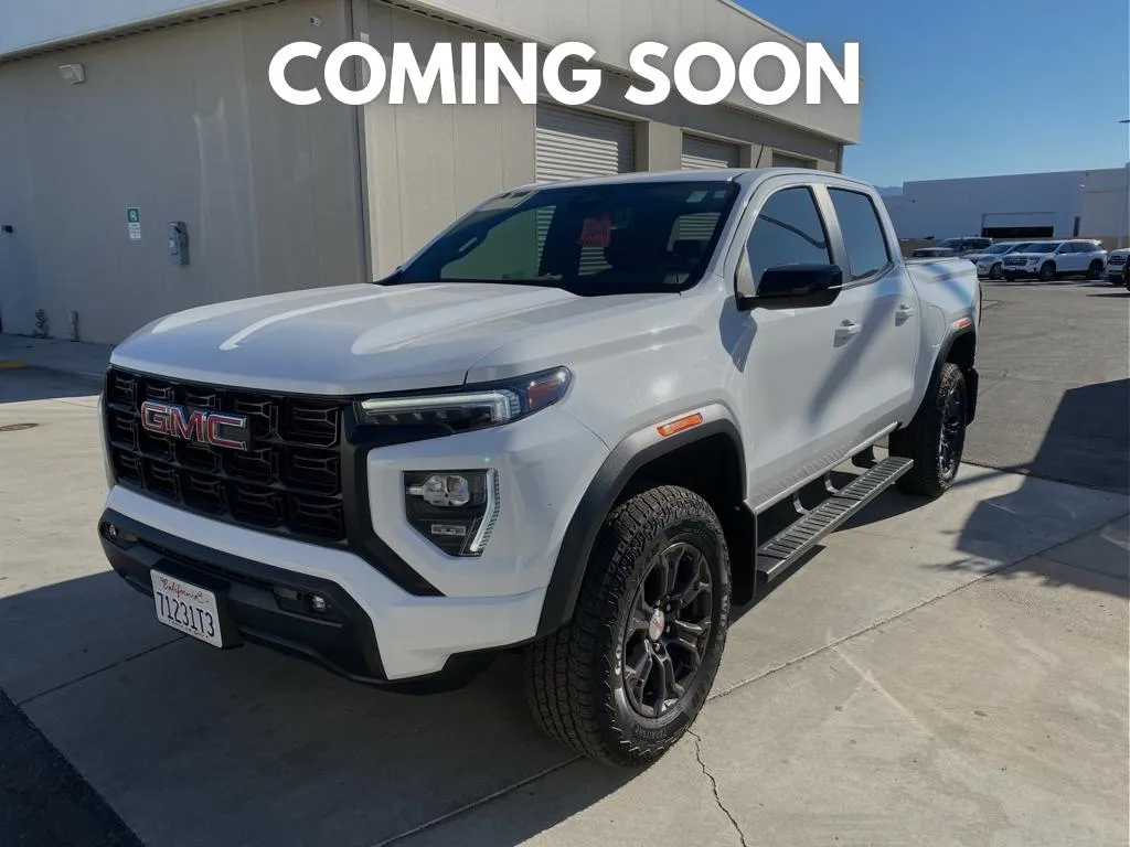 White 2023 GMC Canyon 2WD Elevation for sale in Indio, CA
