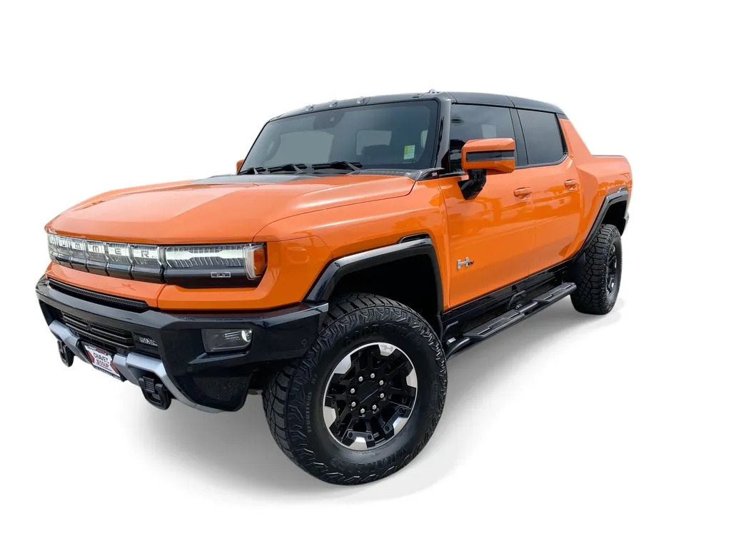 Orange 2024 GMC Hummer EV Pickup 3X for sale in Indio, CA
