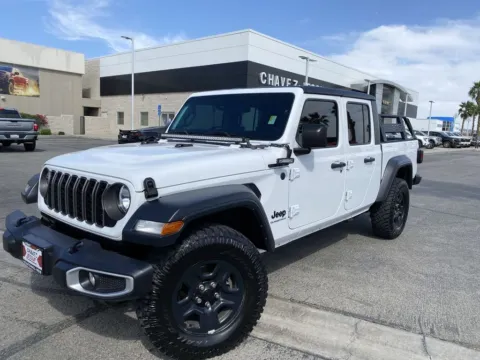 White 2024 Jeep Gladiator Sport for sale in Indio, CA