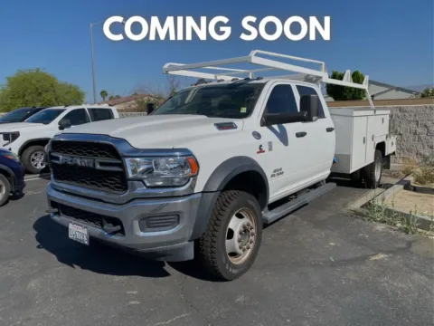 White 2019 Ram 5500 Chassis Tradesman for sale in Indio, CA