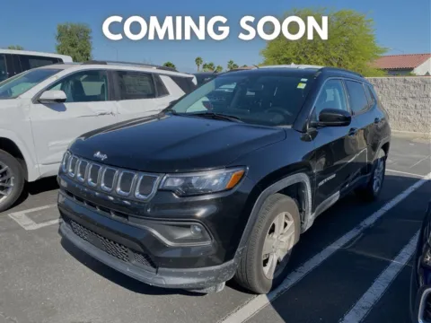 Black 2022 Jeep Compass Latitude for sale in Indio, CA
