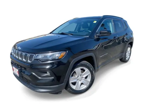 Black 2022 Jeep Compass Latitude for sale in Indio, CA