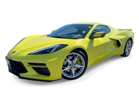 Yellow 2023 Chevrolet Corvette 3LT for sale in Indio, CA