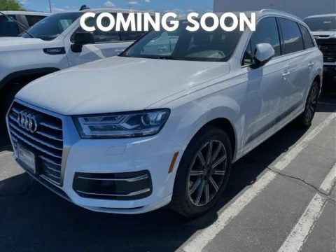 White 2018 Audi Q7 Premium Plus for sale in Indio, CA