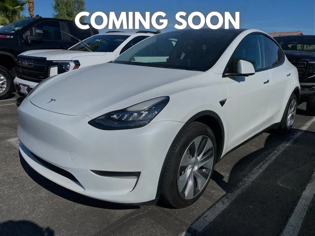 Blue 2023 Tesla Model Y Long Range for sale in Indio, CA