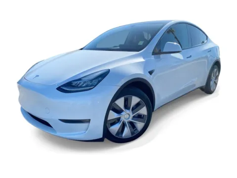 Blue 2023 Tesla Model Y Long Range for sale in Indio, CA