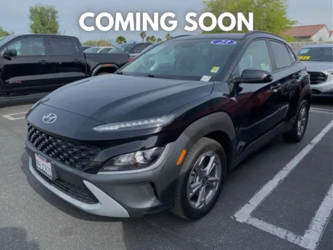 Black 2023 Hyundai Kona SEL for sale in Indio, CA