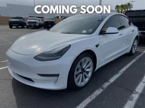 White 2022 Tesla Model 3 Long Range for sale in Indio, CA