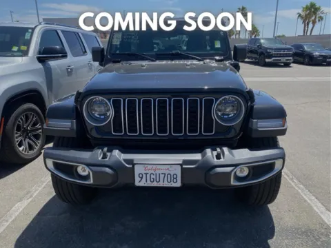 Photos of 2025 Jeep Wrangler 4xe Sahara for sale in Indio, CA at Chavez-Jessup GMC